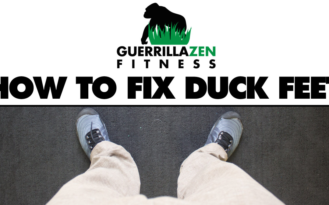 How To Fix Duck Feet | Externally Rotated Legs