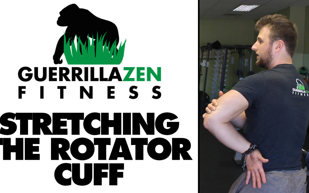 How To Stretch The Rotator Cuff | External Rotators