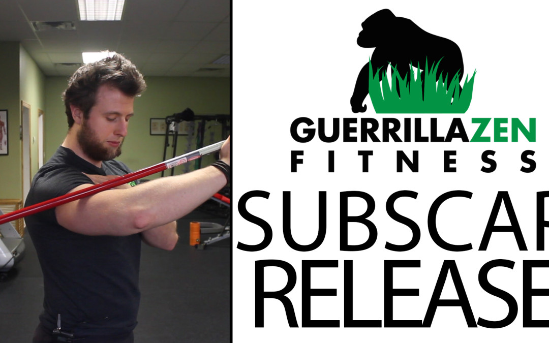 Subcapularis Stretch & Release | Posture & Rotator Cuff