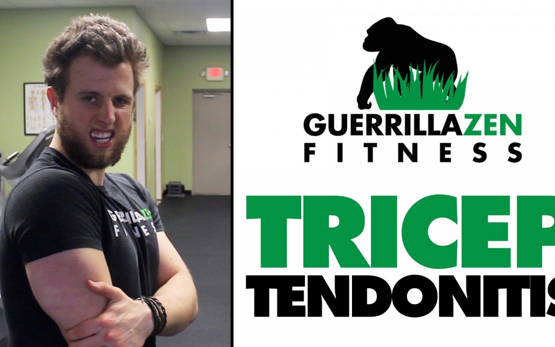 Tricep Tendonitis Tips