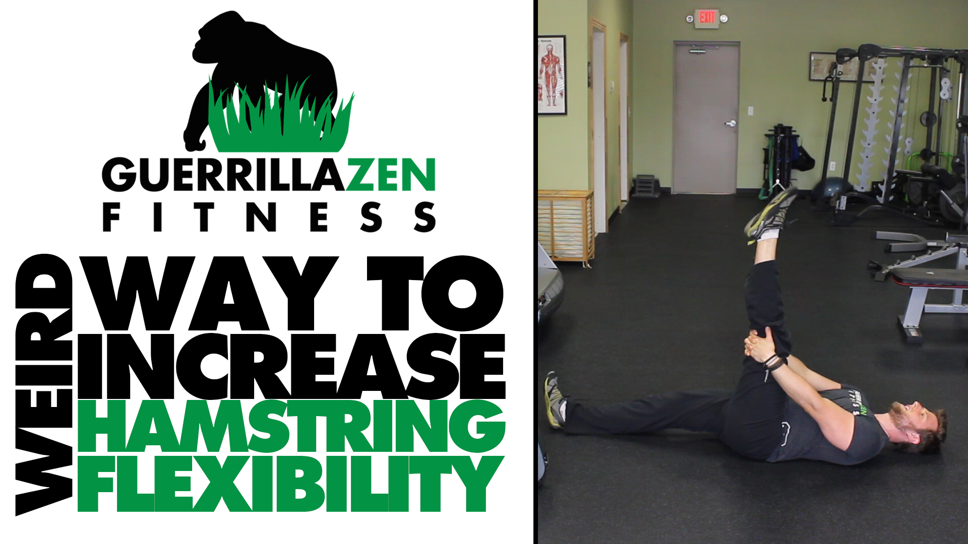 A WEIRD Way To Increase Hamstring Flexibility | Nerve Gliding