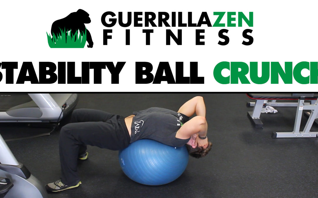 Stability Ball Crunch | Functional Core Training