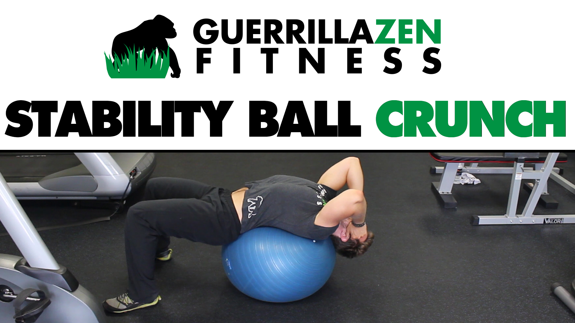 Stability Ball Crunch | Functional Core Training