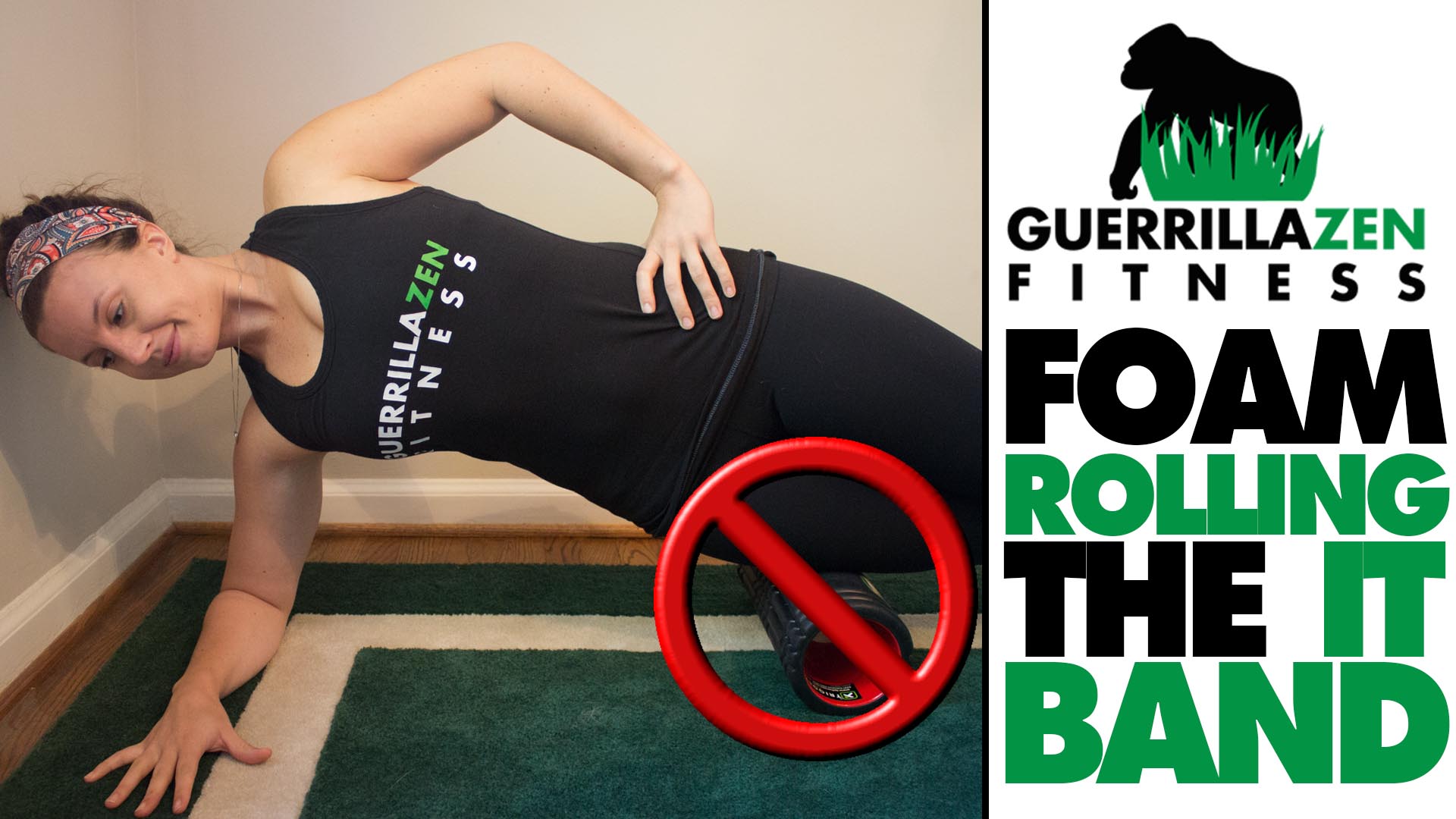 Foam Rolling The IT Band | Does this work?  NOT LIKELY!