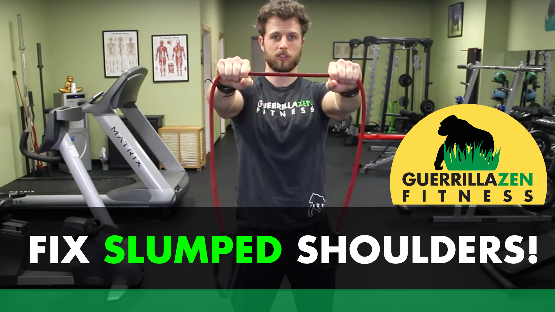Posture Correction Exercise One Exercise To Fix Shoulder Posture Fast Guerrillazen Fitness
