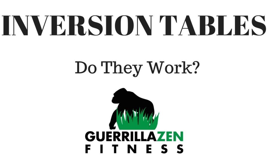 My Opinion On Inversion Tables For Back Pain | Spinal Decompression