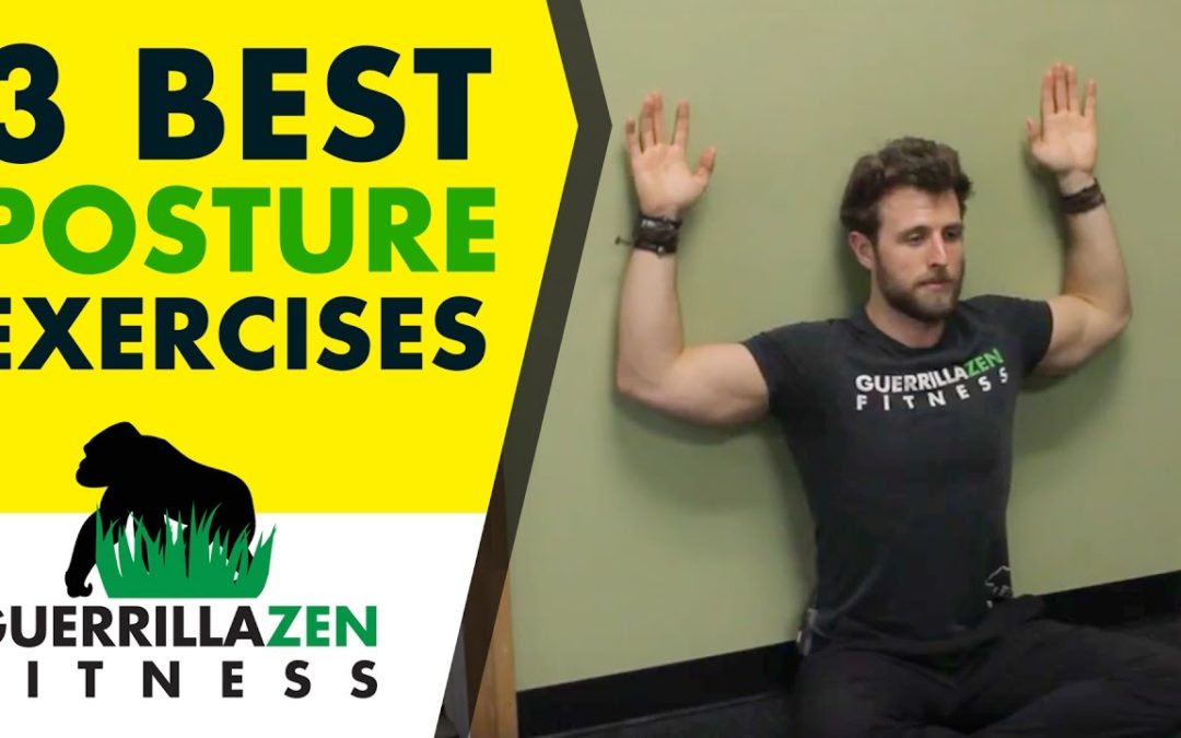 Posture Correction Exercises | Three of the BEST Exercises for Posture!