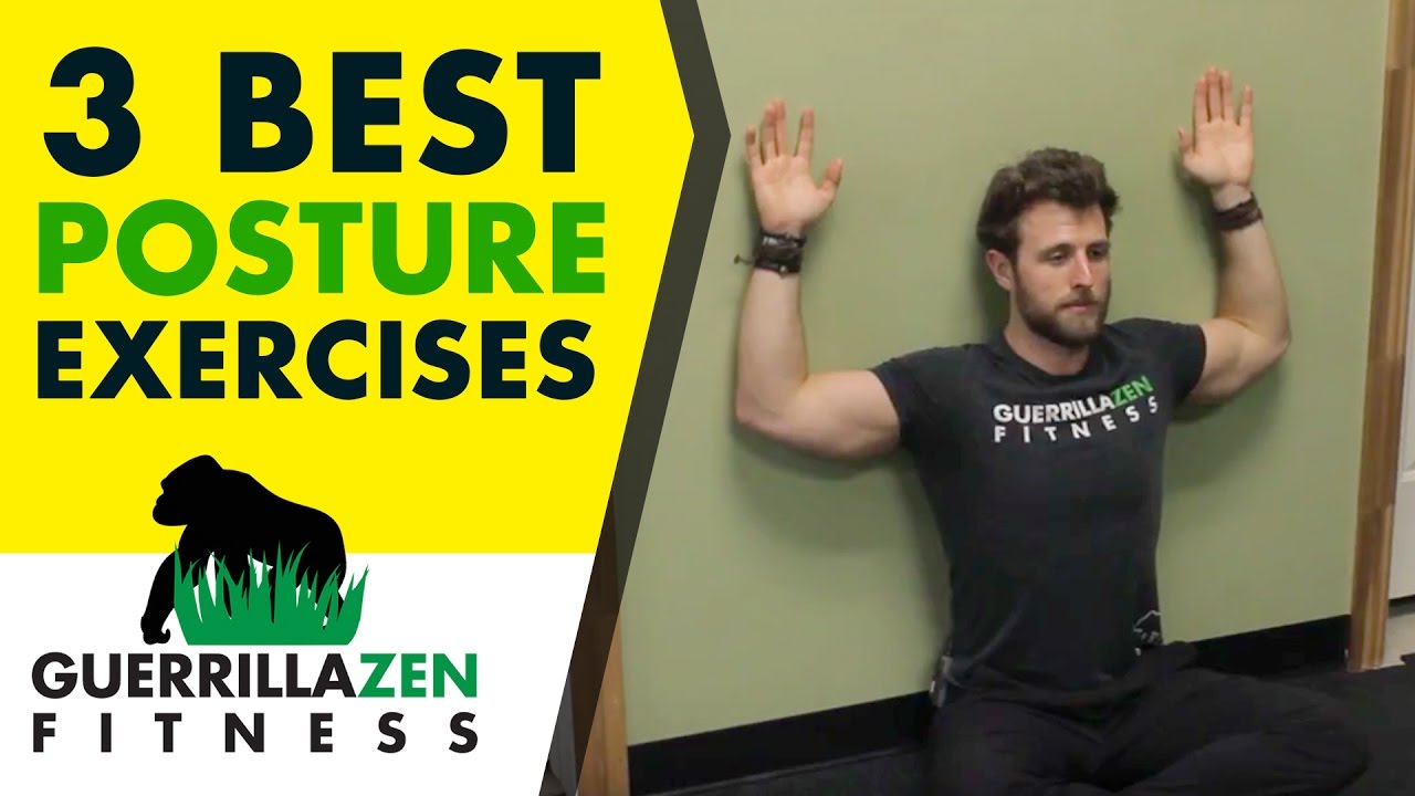 Posture Correction Exercises | Three of the BEST Exercises for Posture!