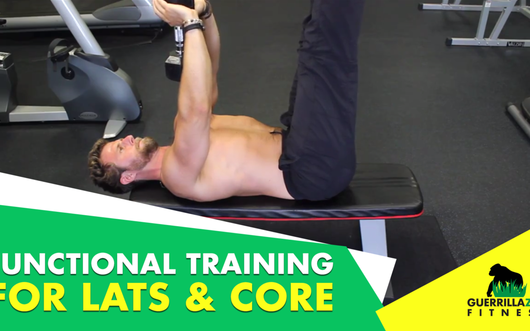 CRAZY Hard Functional Core, Lat, and Serratus Anterior Exercise