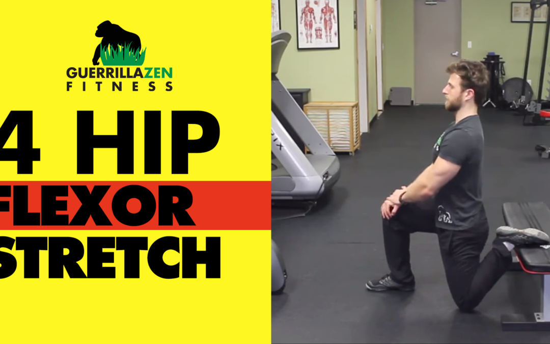 Hip Flexor Stretch | Stretch ALL 4 HIP FLEXOR MUSCLES!