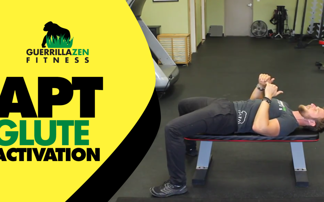 Anterior Pelvic Tilt Correction | End Range Supine Glute Activation