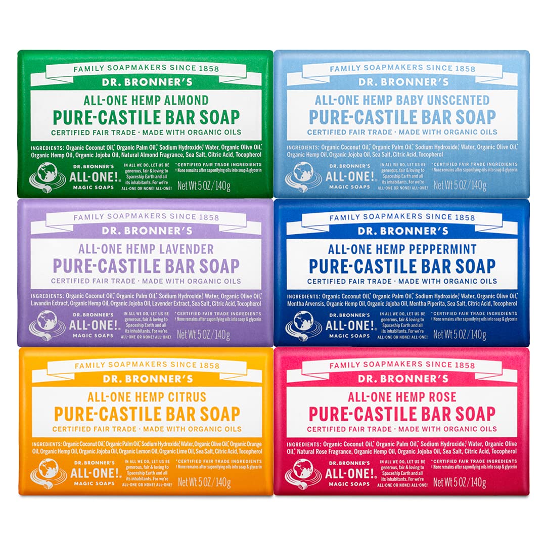 Dr.Bronner Pure-Castile Bar Soap