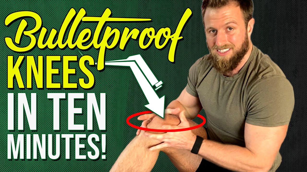 10 Minute Knee Stability Routine for Bulletproof Knees (Follow Along Workout)