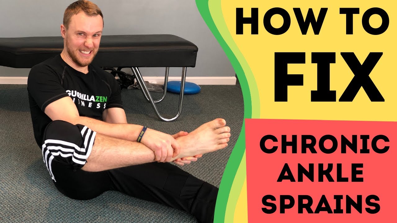 Ankle Sprain Exercises | Do these to support your ankle!