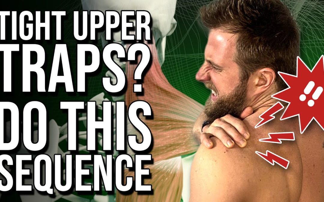 How To Stretch the Trapezius Muscle | Release The Upper Traps With This Sequence!