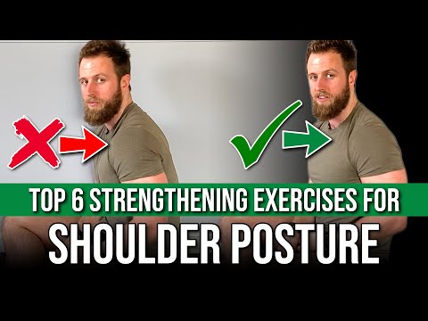 Posture Correction Exercises | 6 BEST Strengthening Exercises For Shoulder Posture!