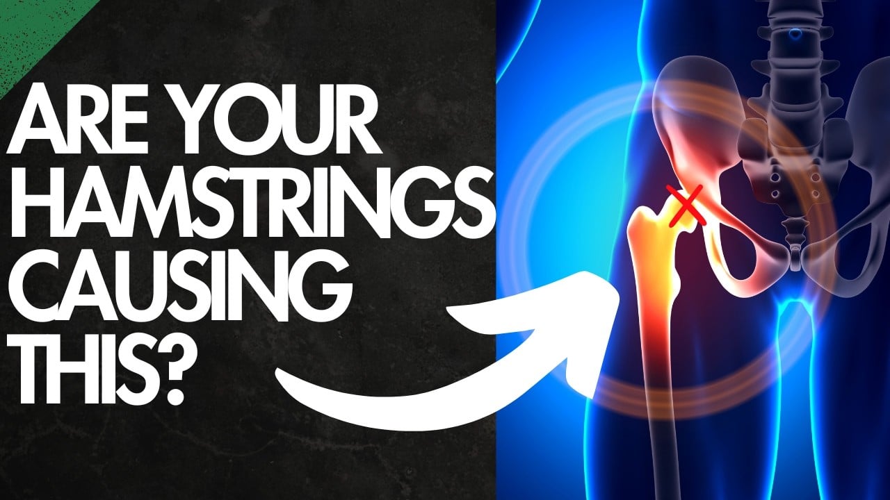 How To Fix Hip Pinching | FIX THE HAMSTRING DOMINANCE FIRST!