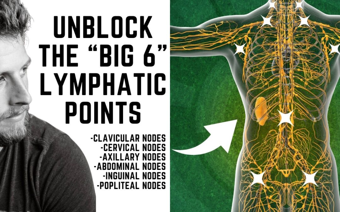 Lymphatic Drainage Massage Follow Along | BIG 6 Full Routine less than 5 min!