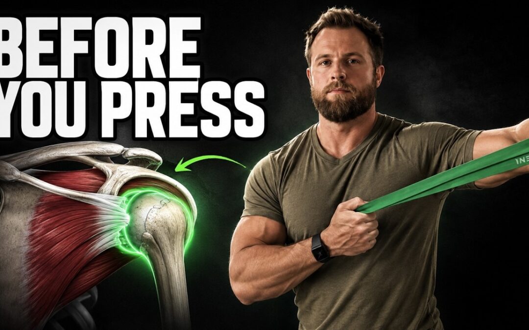 The 5 Shoulder Warm Ups I Do Before EVERY Heavy Press Day